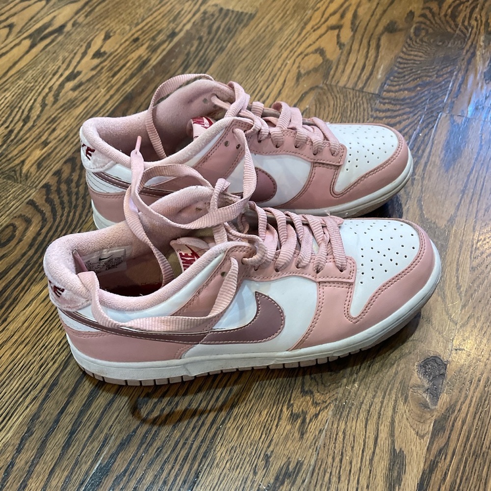 Nike Pink Velvet Dunks! Size 6